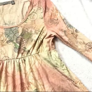 Apt 9 empire waist top Sz M